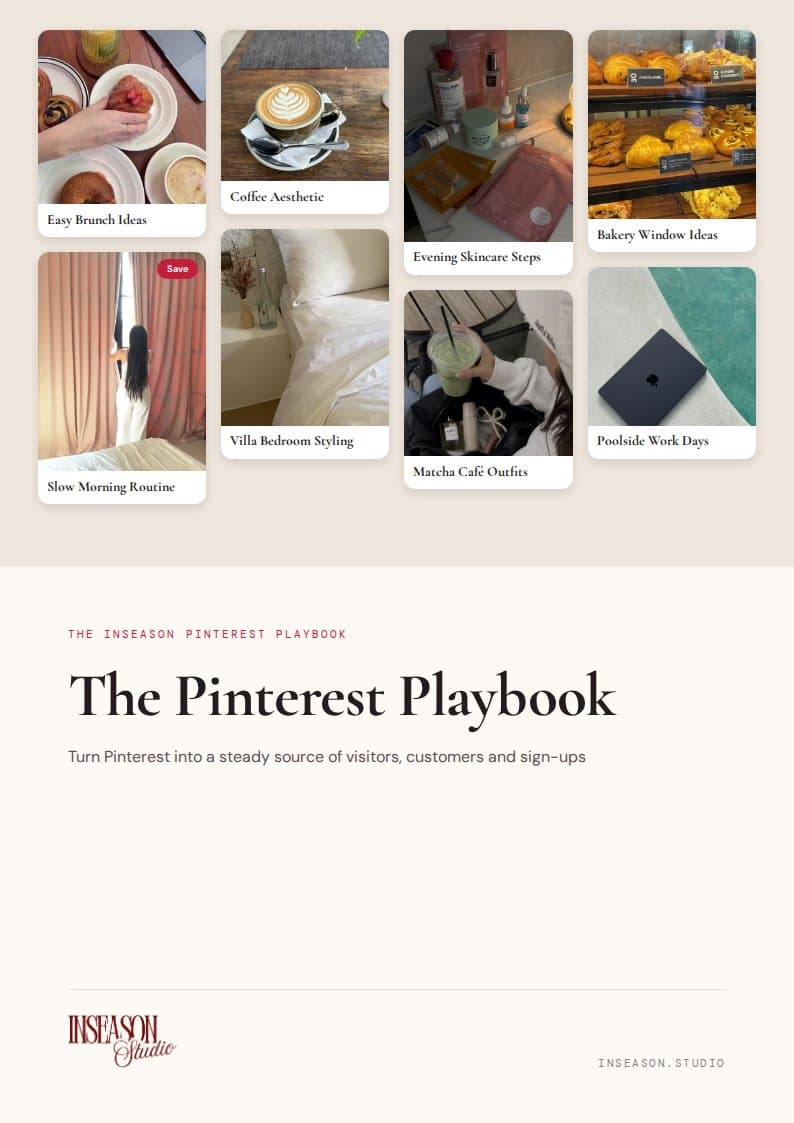 Cover of The Pinterest Playbook