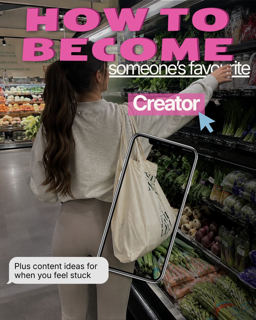 Canva template: How to become someone's favourite creator